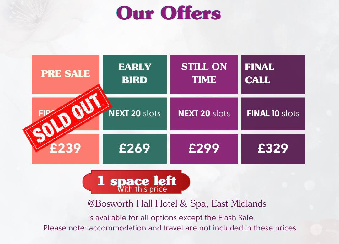 Belly Dance Spa retreat prices 