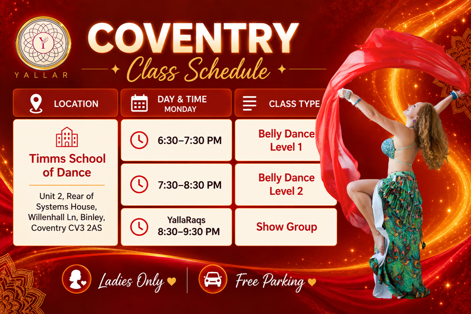 Coventry bellydancing