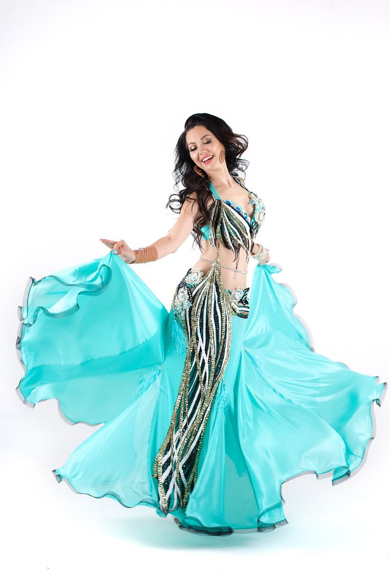 Night Blue Belly Dance Costume - Aida Style  Belly dance dress, Belly  dance, Belly dance costumes